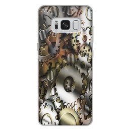 Заказать чехол для Samsung Galaxy S8/S8 Plus в Москве. Чехол для Samsung Galaxy S8 Plus, объёмная печать шестеренки от THE_NISE  - готовые дизайны и нанесение принтов.