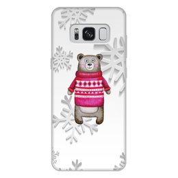 Заказать чехол для Samsung Galaxy S8/S8 Plus в Москве. Чехол для Samsung Galaxy S8 Plus, объёмная печать медведь от THE_NISE  - готовые дизайны и нанесение принтов.