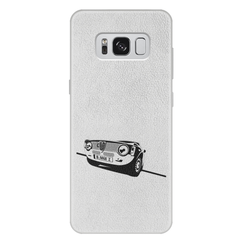 Заказать чехол для Samsung Galaxy S8/S8 Plus в Москве. Чехол для Samsung Galaxy S8 Plus кожаный Retro Alfa Romeo Racing от Mesk08 - готовые дизайны и нанесение принтов.