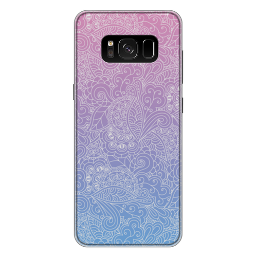 Заказать чехол для Samsung Galaxy S8/S8 Plus в Москве. Чехол для Samsung Galaxy S8 Plus силиконовый Градиентный узор от Antaya - готовые дизайны и нанесение принтов.