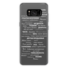Заказать чехол для Samsung Galaxy S8/S8 Plus в Москве. Чехол для Samsung Galaxy S8 Plus силиконовый Пожелание от d_ari.design@mail.ru - готовые дизайны и нанесение принтов.