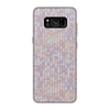 Заказать чехол для Samsung Galaxy S8/S8 Plus в Москве. Чехол для Samsung Galaxy S8 силиконовый Сиреневый вязаный узор от Antaya - готовые дизайны и нанесение принтов.