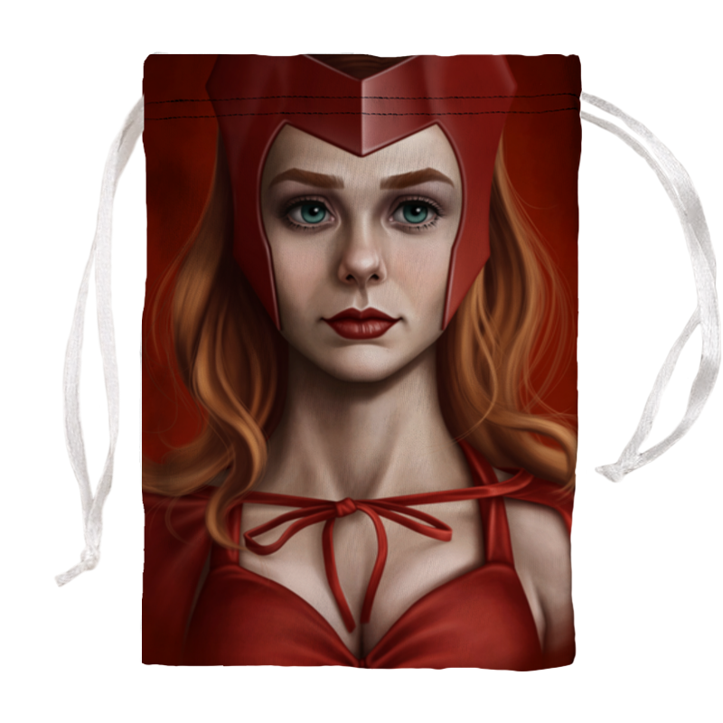 Printio Мешочек для подарков 20x30см Алая ведьма / scarlet witch