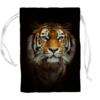 Заказать подарочную упаковку в Москве. Мешочек для подарков 20x30см Тигр      от Nos  - готовые дизайны и нанесение принтов.