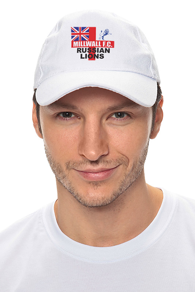 Заказать головной убор в Москве. Кепка Millwall Russian Lions Baseball Cap от Millwall Supporters Club Russia - готовые дизайны и нанесение принтов.
