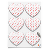 Заказать магниты в Москве. Магниты-сердца 7.5x9.7 см Сердечки от FireFoxa - готовые дизайны и нанесение принтов.