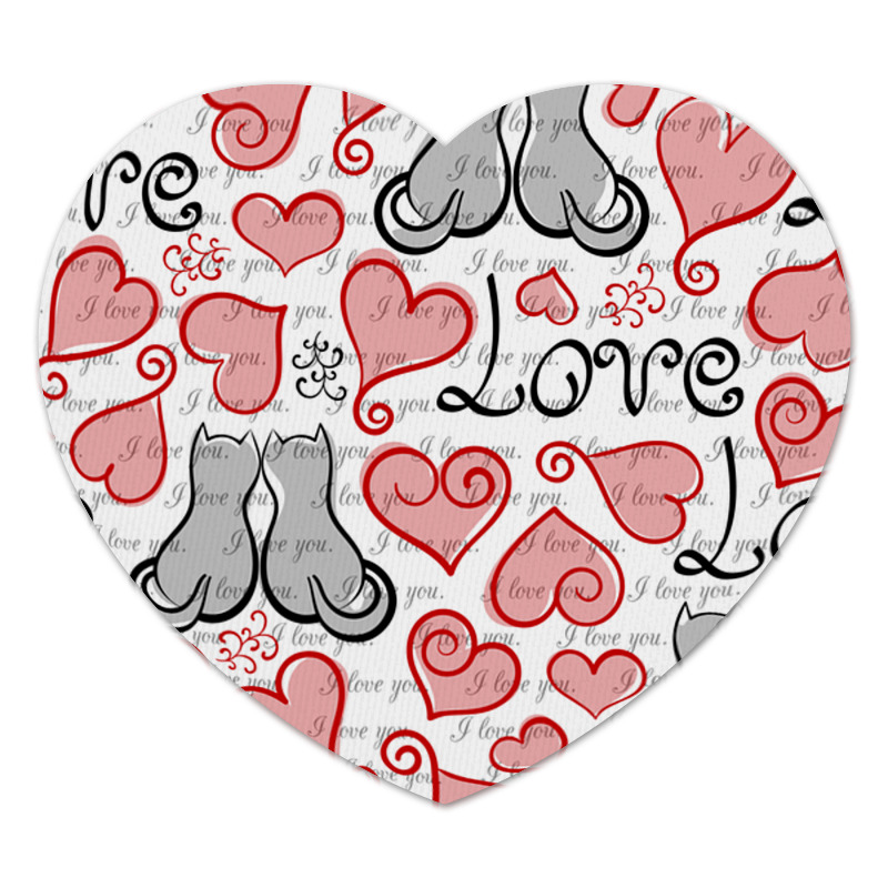 Printio Коврик для мышки (сердце) День св. валентина printio коврик для мышки сердце дождь из сердец