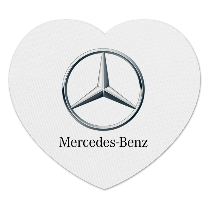 Printio Коврик для мышки (сердце) Mercedes-benz