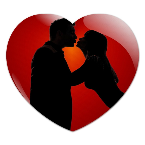 Заказать коврик для мышки в Москве. Коврик для мышки (сердце) Happy Valentine's Day от Leichenwagen - готовые дизайны и нанесение принтов.