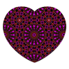 Заказать коврик для мышки в Москве. Коврик для мышки (сердце) purple от Vadim Koval - готовые дизайны и нанесение принтов.