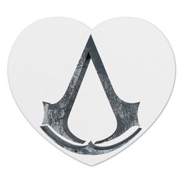 Заказать коврик для мышки в Москве. Коврик для мышки (сердце) Assassin’s Creed от GeekFox  - готовые дизайны и нанесение принтов.