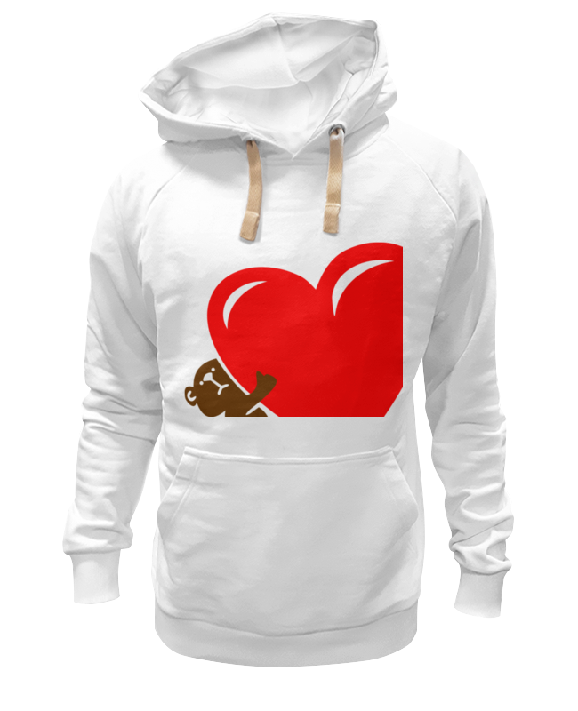 Printio Толстовка Wearcraft Premium унисекс Bear heart printio толстовка wearcraft premium унисекс heart