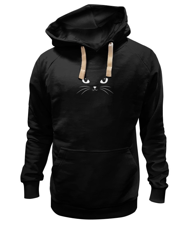 Printio Толстовка Wearcraft Premium унисекс Black cat (черная кошка) printio футболка wearcraft premium black cat черная кошка