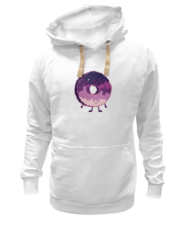 Printio Толстовка Wearcraft Premium унисекс Космический пончик (space donut) printio футболка wearcraft premium slim fit космический пончик space donut