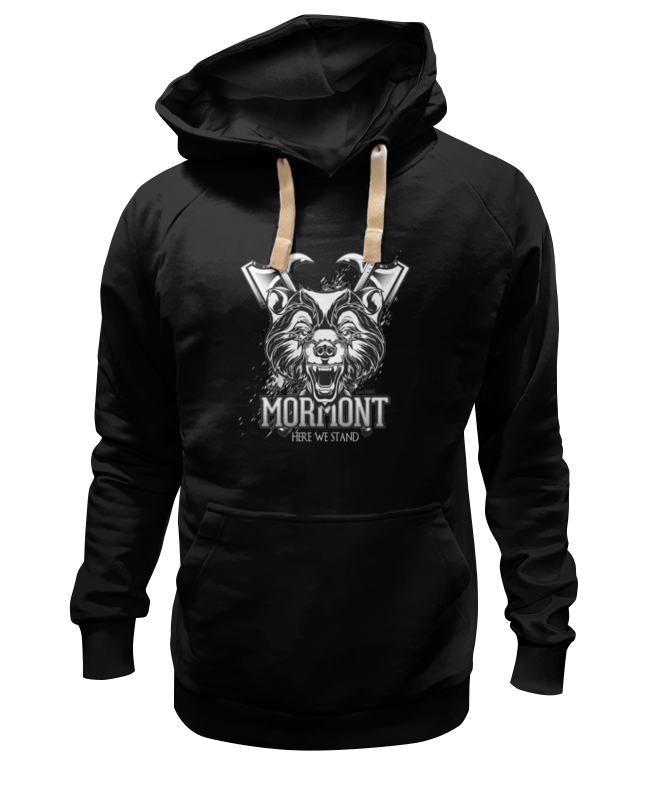 Printio Толстовка Wearcraft Premium унисекс Медведь мормонтов (игра престолов)