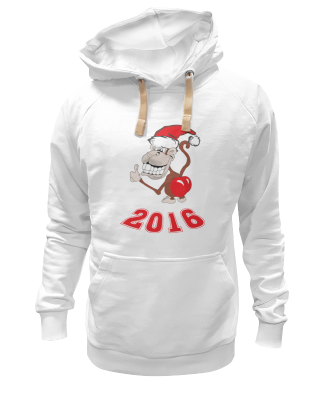 Printio Толстовка Wearcraft Premium унисекс Обезьяна (новый год 2016) printio футболка wearcraft premium обезьяна новый год 2016