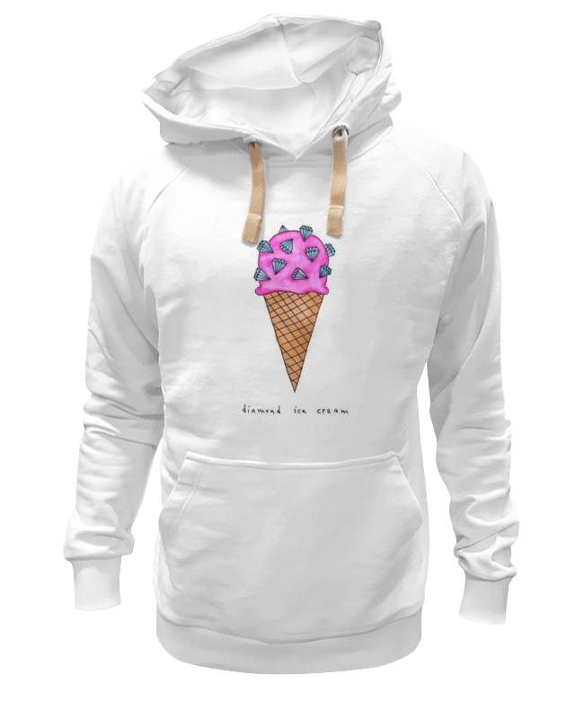 Printio Толстовка Wearcraft Premium унисекс Diamond ice cream printio футболка wearcraft premium diamond ice cream