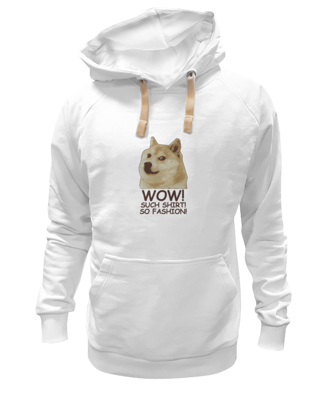 цена Printio Толстовка Wearcraft Premium унисекс Doge wow such shirt so fashion
