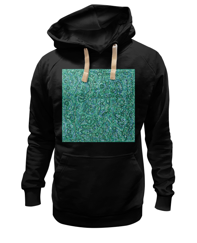 Толстовка Wearcraft Premium унисекс — цвет: ЧЁРНЫЙ, пол: МУЖ.
