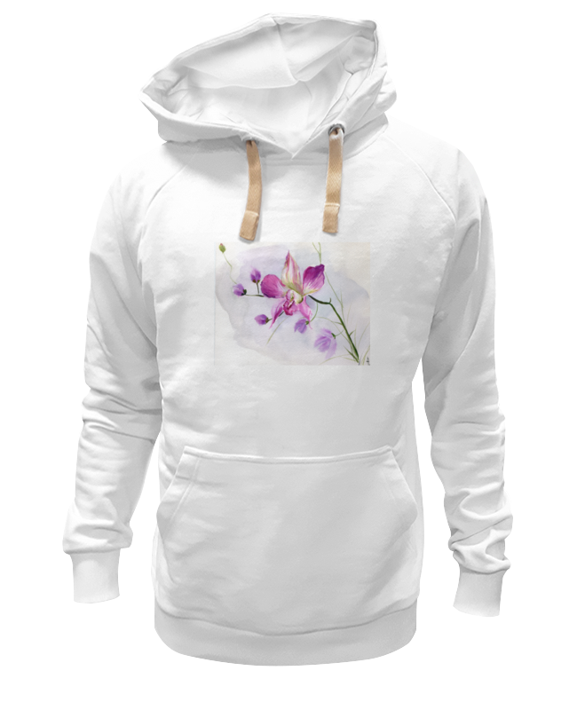Printio Толстовка Wearcraft Premium унисекс Розовая орхидея