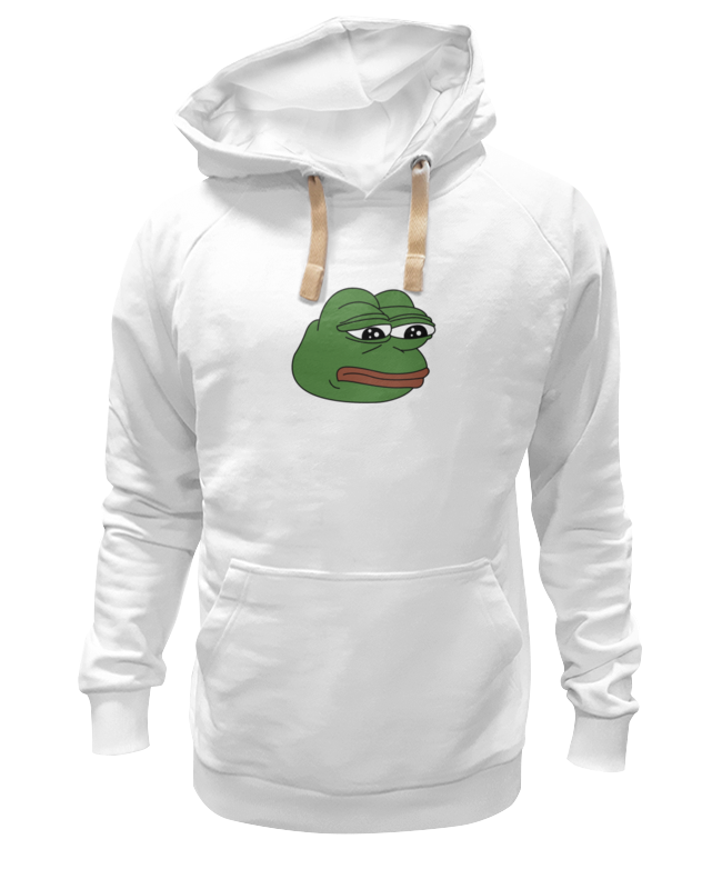 Printio Толстовка Wearcraft Premium унисекс Грустная лягушка printio футболка wearcraft premium pepe the frog