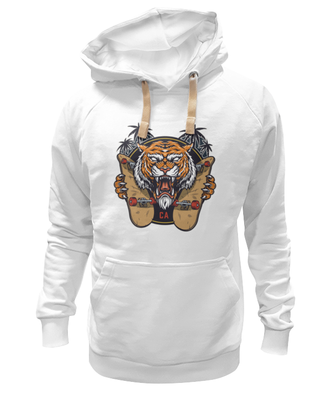 Printio Толстовка Wearcraft Premium унисекс Тигр крутой брелок символ года тигр
