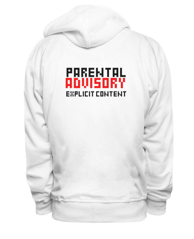 Printio Толстовка Wearcraft Premium унисекс Parental advisory explicit printio футболка wearcraft premium parental advisory explicit