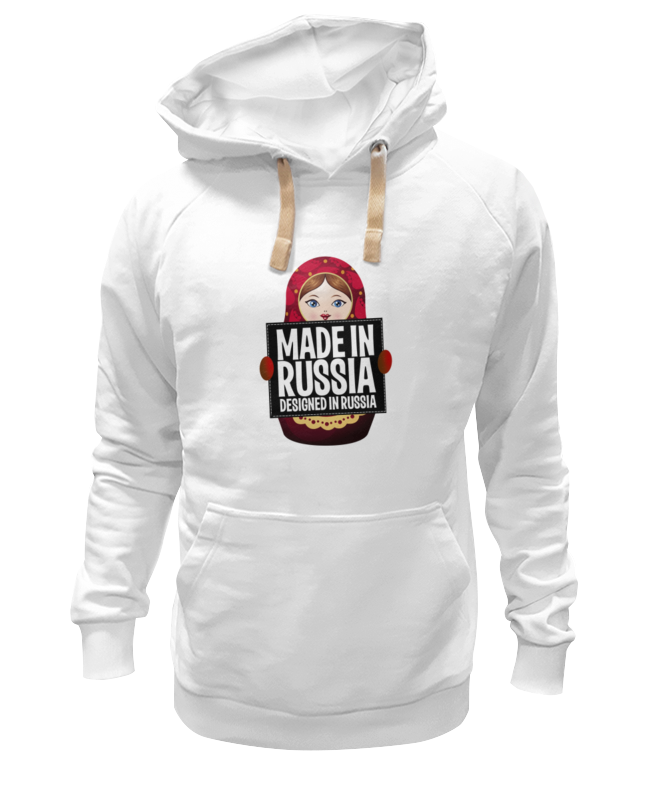 Printio Толстовка Wearcraft Premium унисекс Made in russia by hearts of russia printio сумка made in russia by hearts of russia