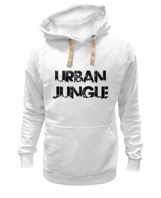 printio футболка классическая городские джунгли надпись Printio Толстовка Wearcraft Premium унисекс Городские джунгли - надпись
