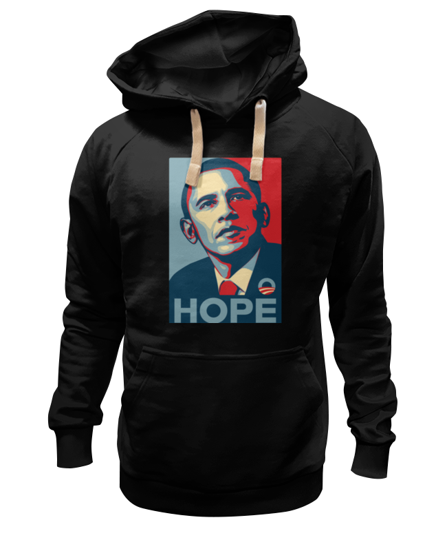 Printio Толстовка Wearcraft Premium унисекс Обама hope printio футболка wearcraft premium обама no hope