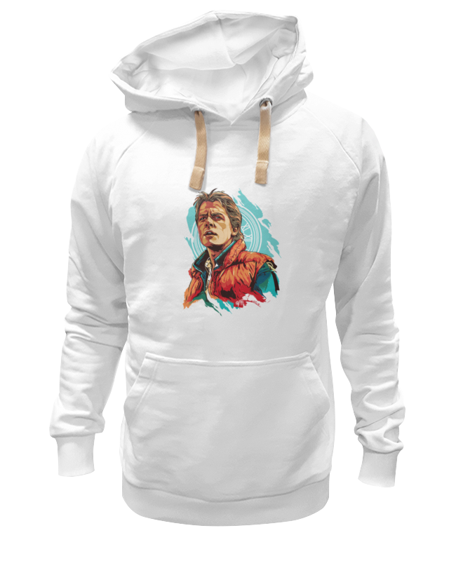 Printio Толстовка Wearcraft Premium унисекс Марти макфлай