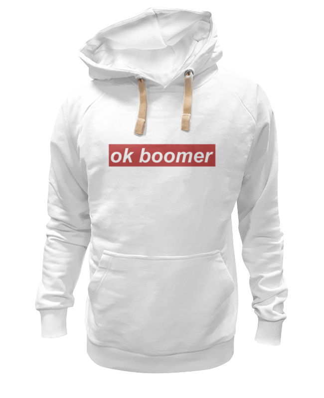 Printio Толстовка Wearcraft Premium унисекс Ok boomer