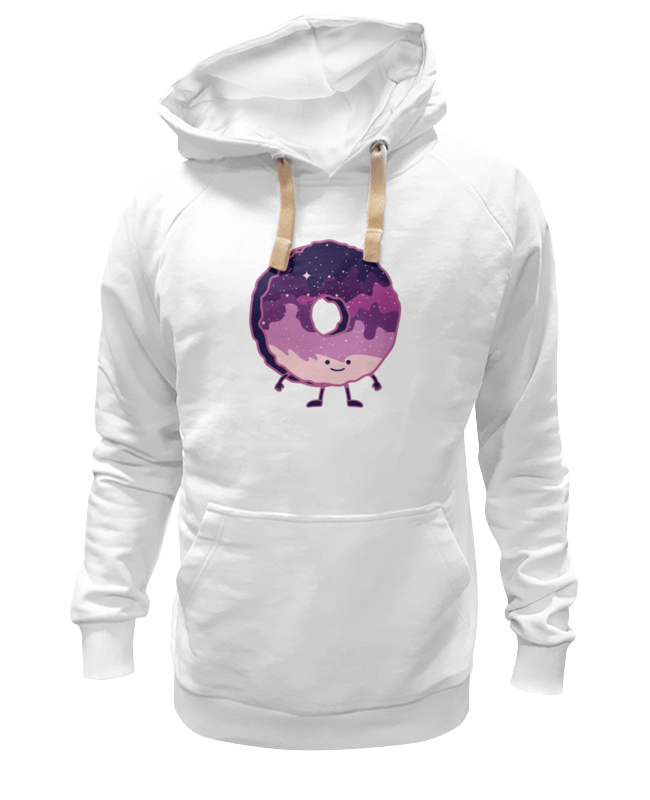 Printio Толстовка Wearcraft Premium унисекс Космический пончик (space donut) printio футболка wearcraft premium slim fit космический пончик space donut