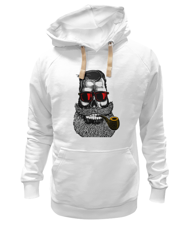 Printio Толстовка Wearcraft Premium унисекс Череп в очках