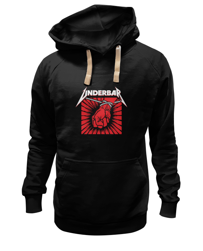 Printio Толстовка Wearcraft Premium унисекс Underbar black hoodie printio детская футболка классическая унисекс underbar black hoodie