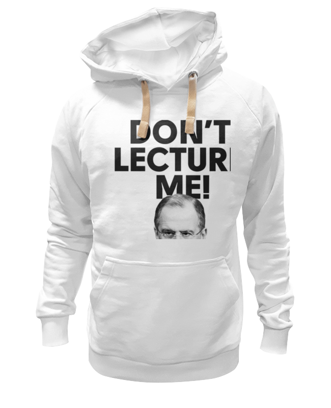 Printio Толстовка Wearcraft Premium унисекс Don't lecture me! lavrov printio толстовка wearcraft premium унисекс don t lecture me lavrov