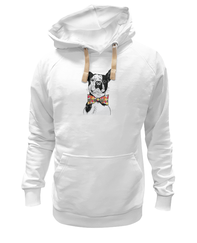 Printio Толстовка Wearcraft Premium унисекс Собака джентльмен