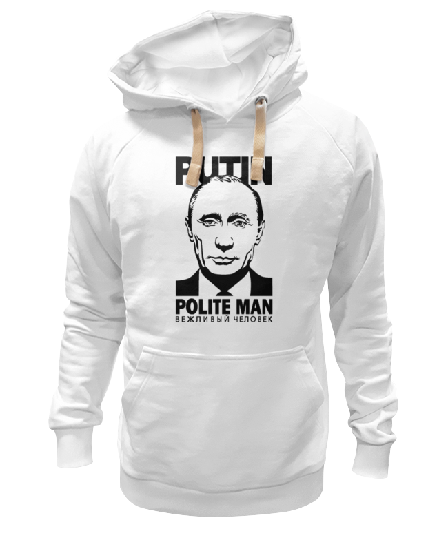 Printio Толстовка Wearcraft Premium унисекс Putin polite man
