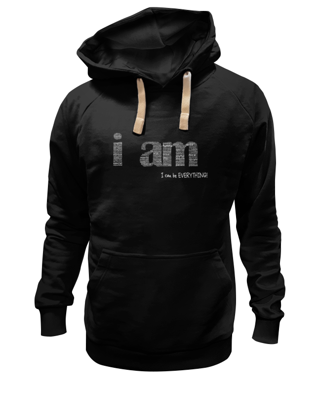 Printio Толстовка Wearcraft Premium унисекс I can be everything