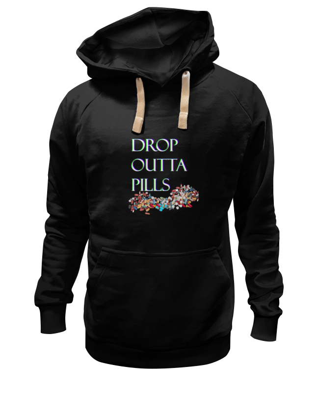 Printio Толстовка Wearcraft Premium унисекс Dropouttapills poison drop pills подвеска pill черная