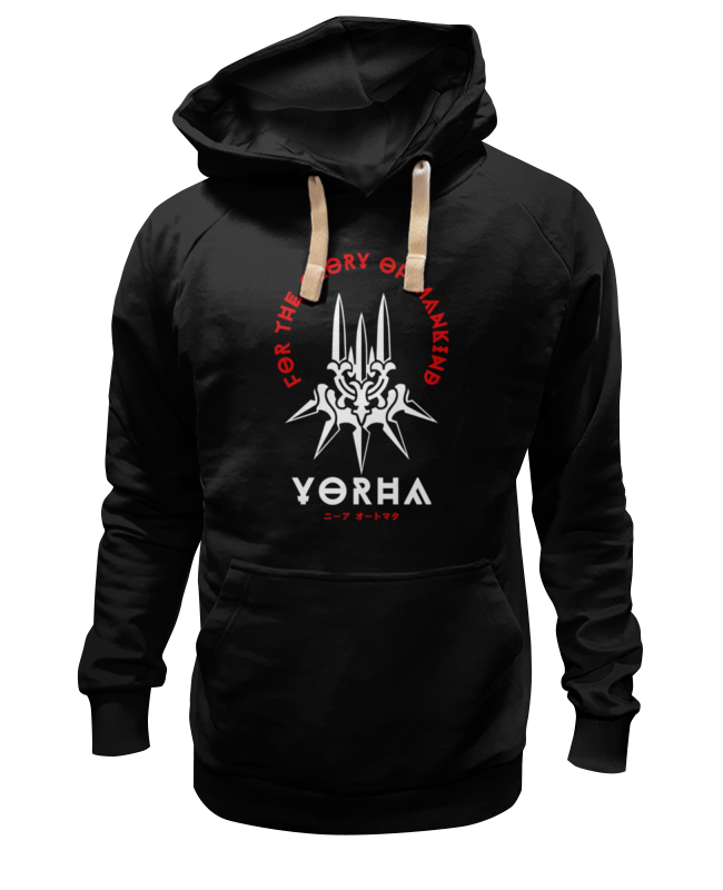 Printio Толстовка Wearcraft Premium унисекс Nier: automata, yorha printio футболка wearcraft premium slim fit nier automata yorha