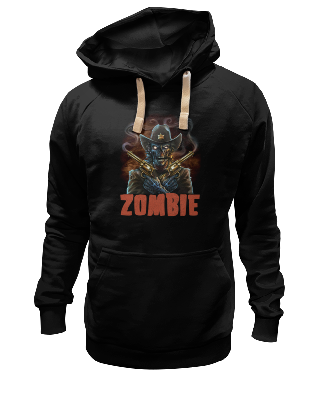 Printio Толстовка Wearcraft Premium унисекс Zombie sheriff