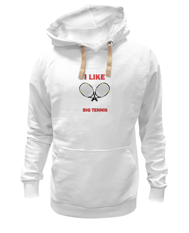 Printio Толстовка Wearcraft Premium унисекс I like big tennis