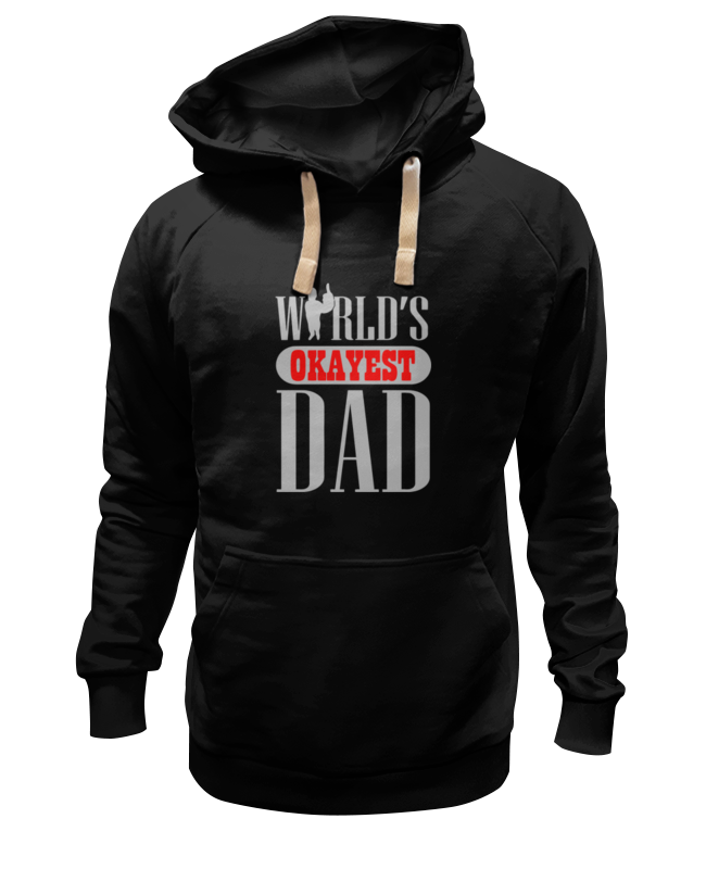 Printio Толстовка Wearcraft Premium унисекс Хороший отец в мире printio футболка wearcraft premium slim fit хороший отец в мире