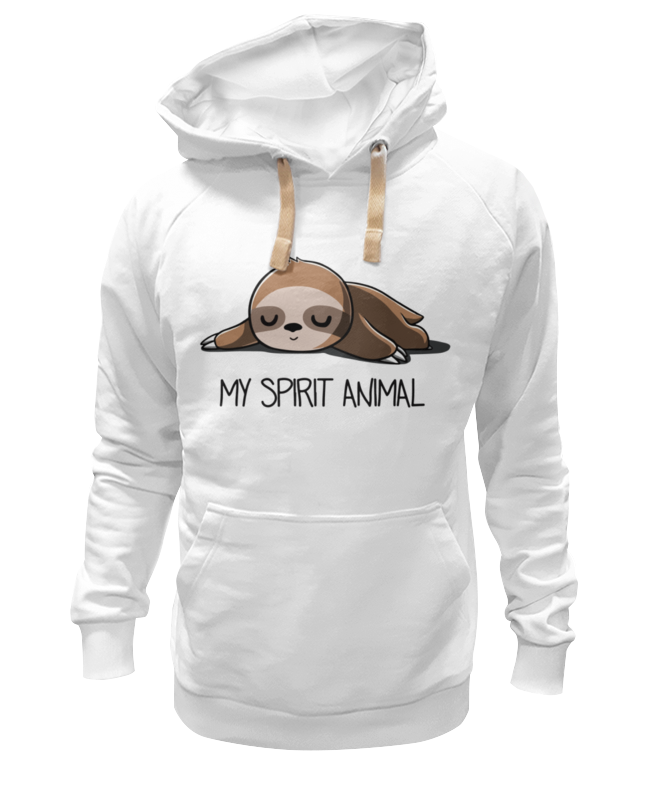 Printio Толстовка Wearcraft Premium унисекс Мое духовное животное printio футболка wearcraft premium slim fit мое духовное животное