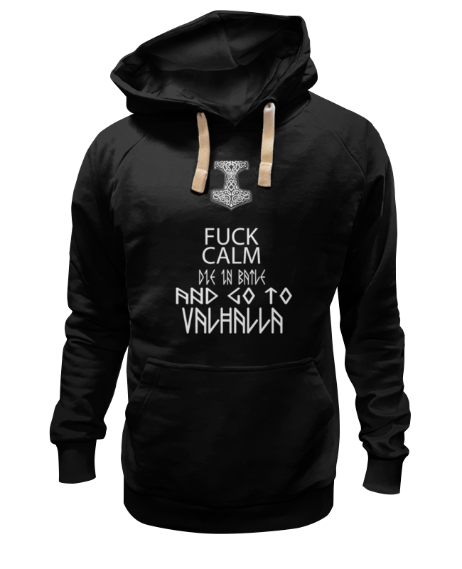 Printio Толстовка Wearcraft Premium унисекс Fuck calm