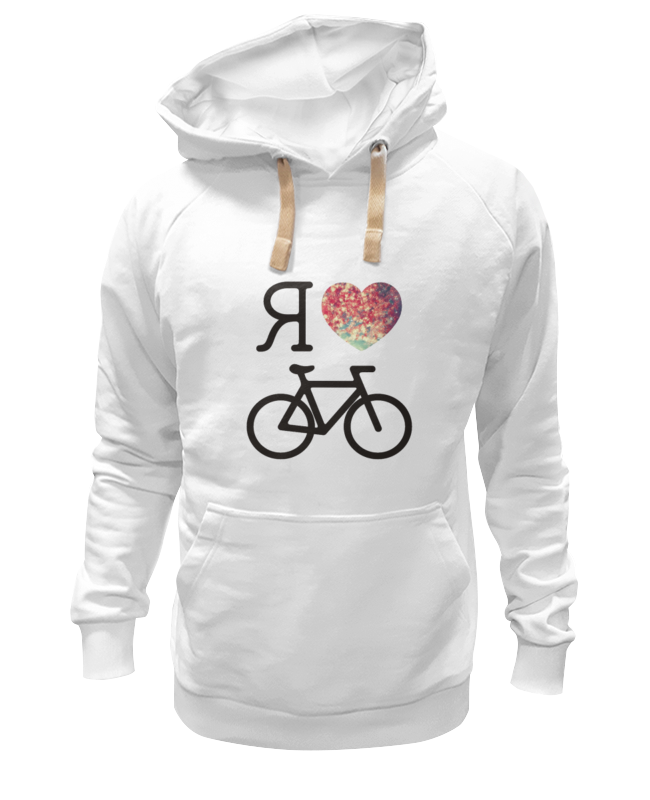 Printio Толстовка Wearcraft Premium унисекс I love biking printio футболка классическая i love biking