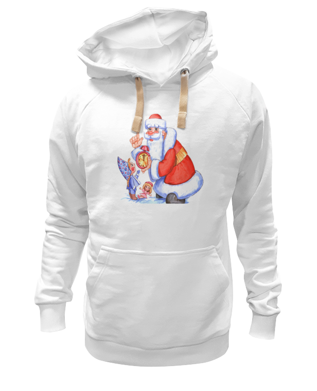 Printio Толстовка Wearcraft Premium унисекс Дед мороз и снегурочка. с новым годом. printio футболка wearcraft premium дед мороз и снегурочка с новым годом