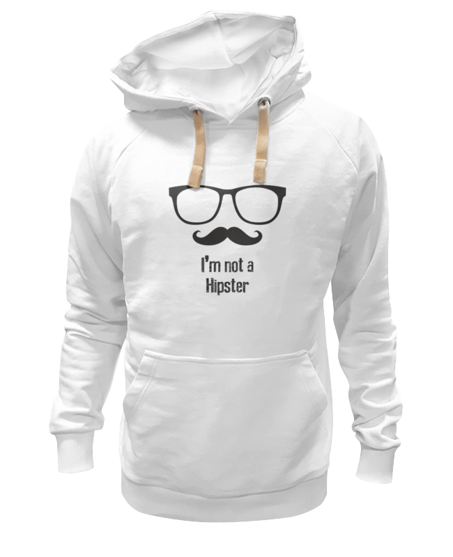 Printio Толстовка Wearcraft Premium унисекс Я не хипстер