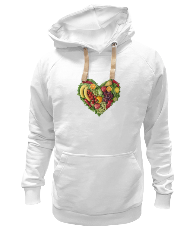 Printio Толстовка Wearcraft Premium унисекс Fruit heart printio футболка wearcraft premium fruit heart